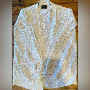 Abercrombie & Fitch grey cardigan